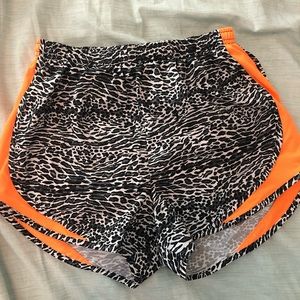 NIKE Dri-Fit Zebra and Leopard Running Shorts